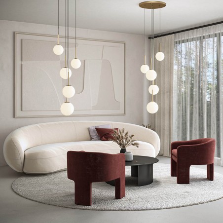 Lampe de suspension Basic Form (5 lumieres)