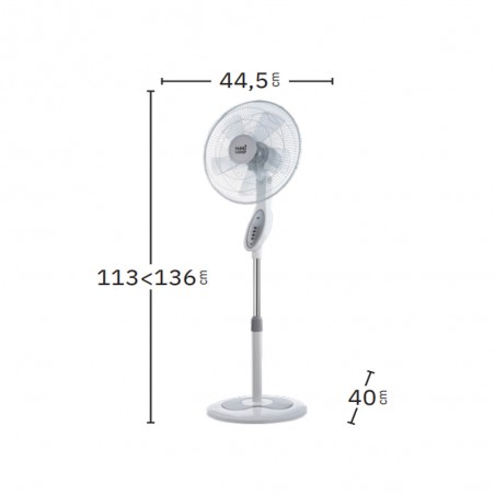 Ventilateur de sol Floxo (45W)