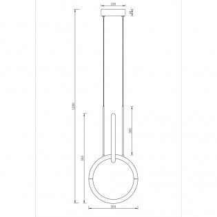 Lampe de plafond á LED Node (18W)