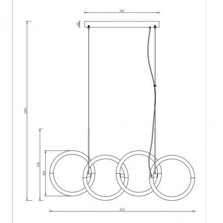 Suspension á LED Node (40W)