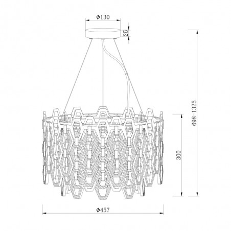 Lampe de suspension Tissage