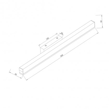 Applique Murale LED Fichte (14W)