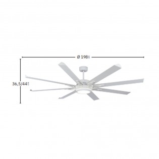 Ventilateur de plafond Led Grado (30W)