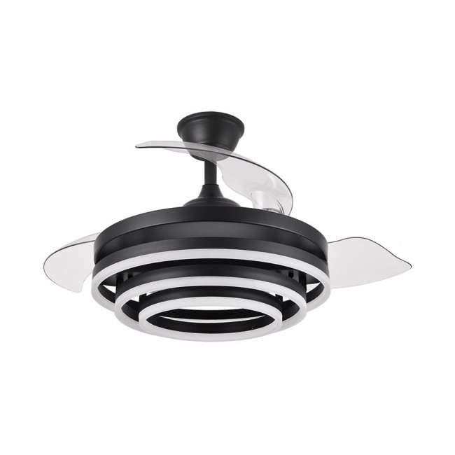 Ventilateur LED avec pales rétractables Kai CCT (72W)