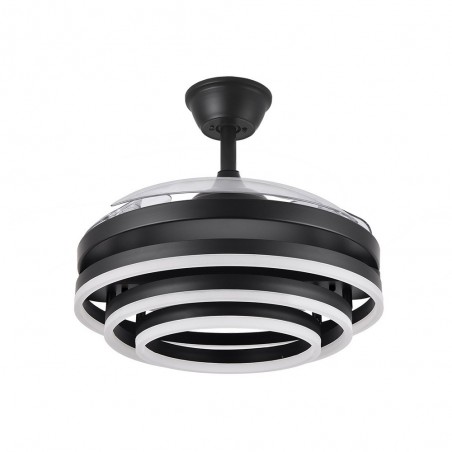 Ventilateur LED avec pales rétractables Kai CCT (72W)