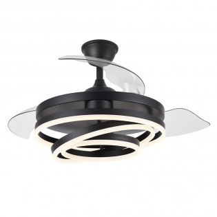 Ventilateur LED avec pales rétractables Kai CCT (72W)