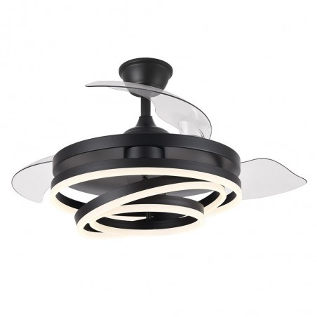 Ventilateur LED avec pales rétractables Kai CCT (72W)