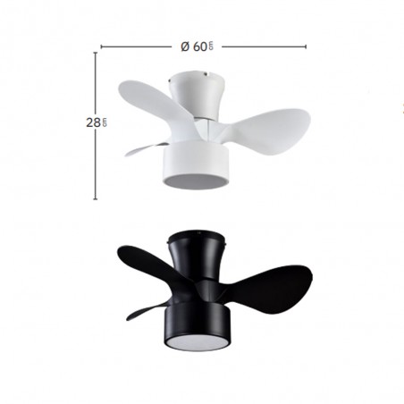 Ventilateur de plafond LED Kos CCT (24W)