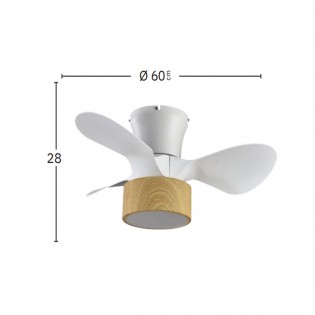 Ventilateur de plafond LED Kos CCT (24W) II