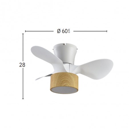 Ventilateur de plafond LED Kos CCT (24W) II
