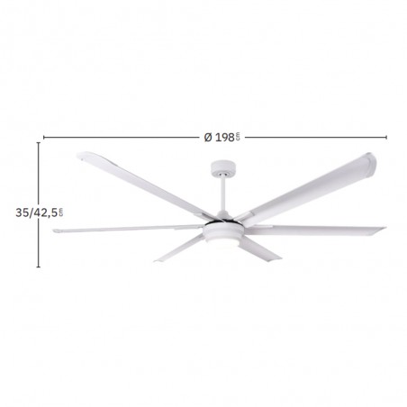 Ventilateur de plafond LED Marea CCT (30W)