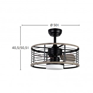 Ventilateur de plafond LED Pella CCT (24W)