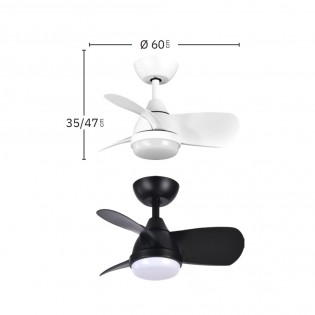 Ventilateur de plafond LED Pirdo CCT (24W)