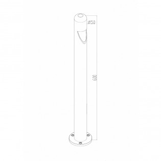 Balisé de exterieur LED Hagen (5W)