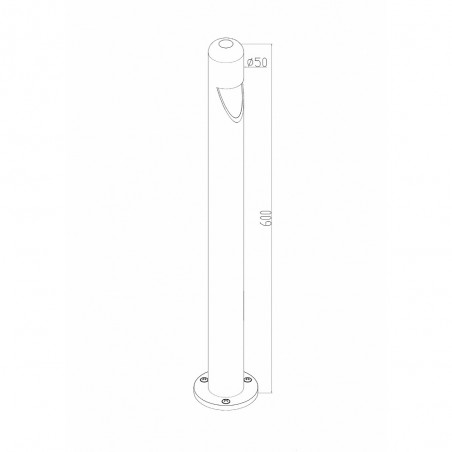 Balisé de exterieur LED Hagen (5W)