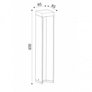 Balisé de exterieur LED Essen (9W)