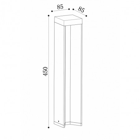 Balisé de exterieur LED Essen (9W)