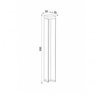 Balisé de exterieur haute LED Essen (9W)
