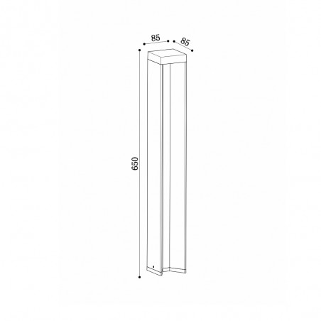Balisé de exterieur haute LED Essen (9W)