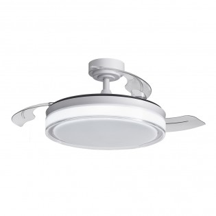 Ventilateur à LED avec pales rétractables Aneto CCT (45W)
