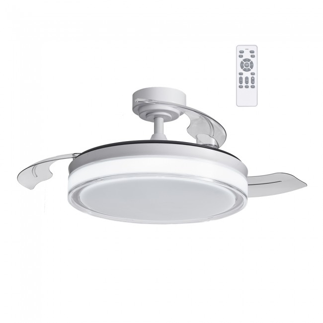Ventilateur à LED avec pales rétractables Aneto CCT (45W)