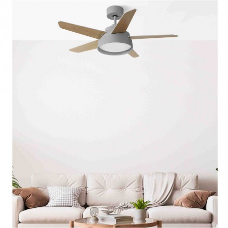 Ventilateur de plafond LED Lebeche CCT (25W)