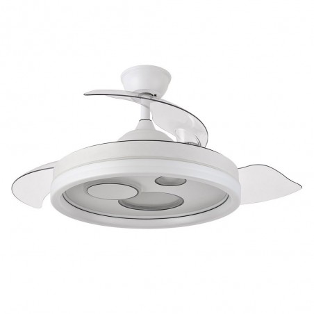 Ventilateur LED avec pales pliantes Turia CCT (72W)