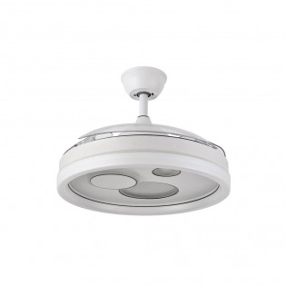 Ventilateur LED avec pales pliantes Turia CCT (72W)