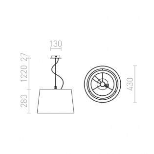 Lampe a suspension Esplanade