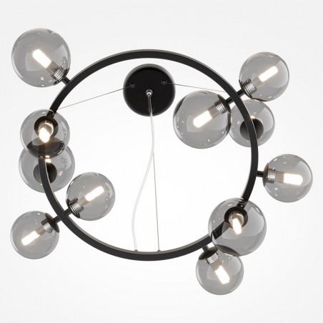 Lampe de plafond Dallas Fumee (11 lumieres)