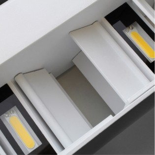 Applique d'exterieur á LED Open Plus (4x5W)