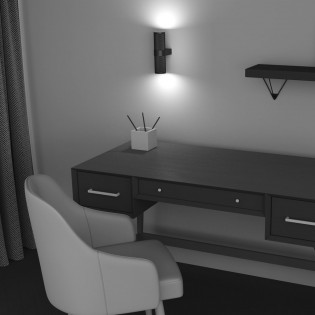 Applique Murale Focus Design (2 lumieres)