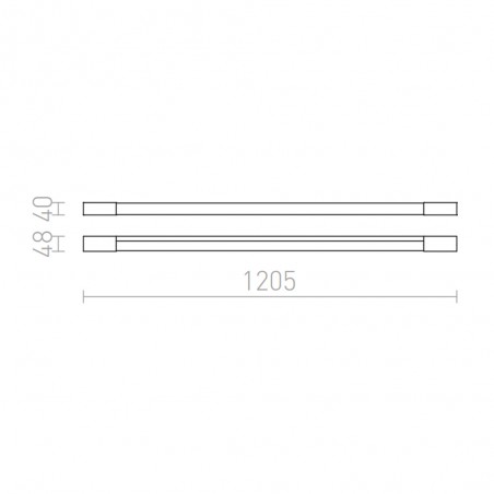 Applique de salle de bains LED Miranda (14W)