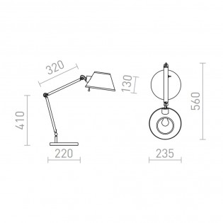 Lampe a poser Montana