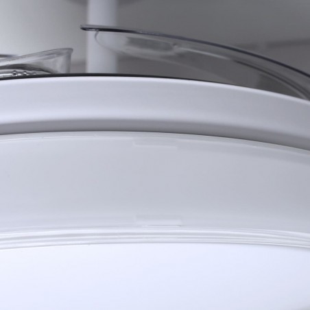 Ventilateur à LED avec pales rétractables Oroel Blanc CCT Dim (72W)