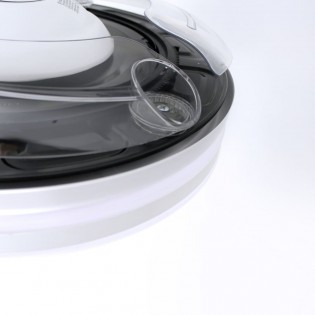 Ventilateur à LED avec pales rétractables Perla Blanc CCT (72W)