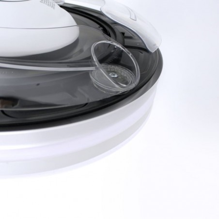 Ventilateur à LED avec pales rétractables Perla Blanc CCT (72W)