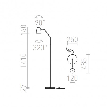 Lampadaire Pragma