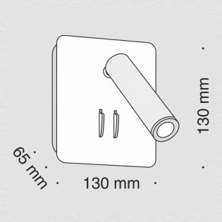 Applique Murale Led Los 176 (9W)