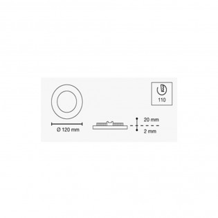 Encastrable LED Novo Plus CCT (6W)