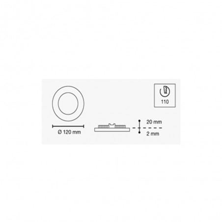 Encastrable LED Novo Plus CCT (6W)