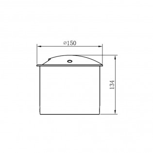 Encastré de sol á LED Mijas (5W)