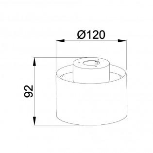 Plafonnier á LED Planet 4000ºK (16W)