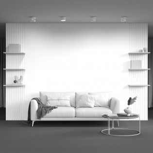 Spot de plafond regablé á LED Onda 4000K (18W)