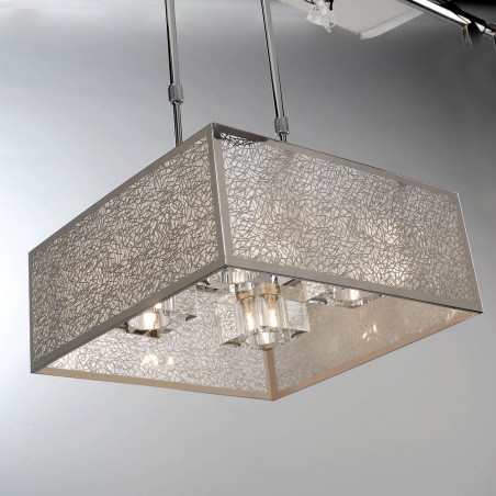 Suspension carré Japan (4 Lumières)