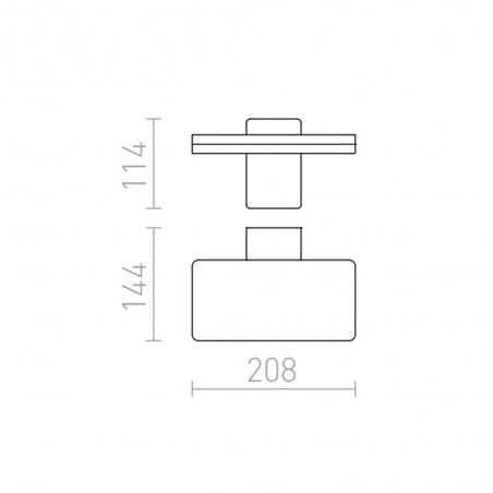 Applique d'extérieur LED Rina (12W)