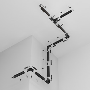 Rail magnétique de surface Exility (1 mètre)
