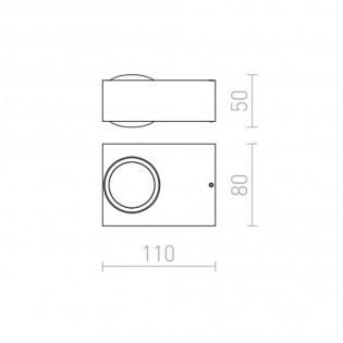 Applique d'extérieur LED Korso (3W)