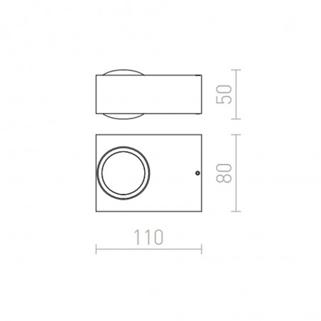 Applique d'extérieur LED Korso (3W)