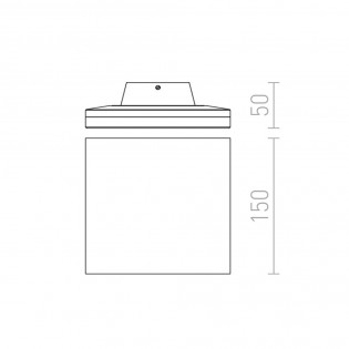 Applique d'extérieur LED Athi (9,6W)